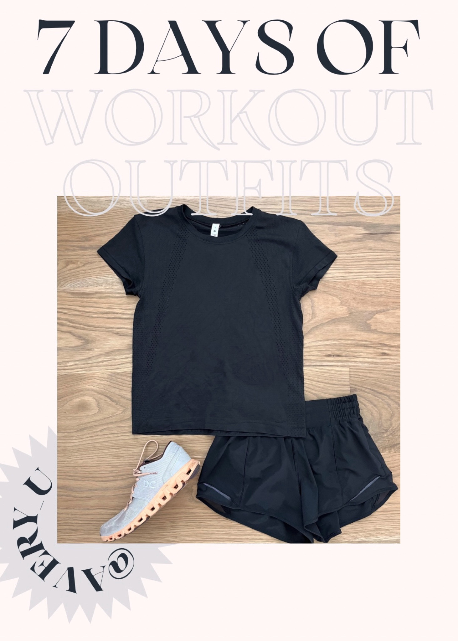 7 Days of Workout Outfits 

#lululemon #lulu #workout #running #onrunning 

#LTKunder100 #LTKfit #LTKshoecrush
