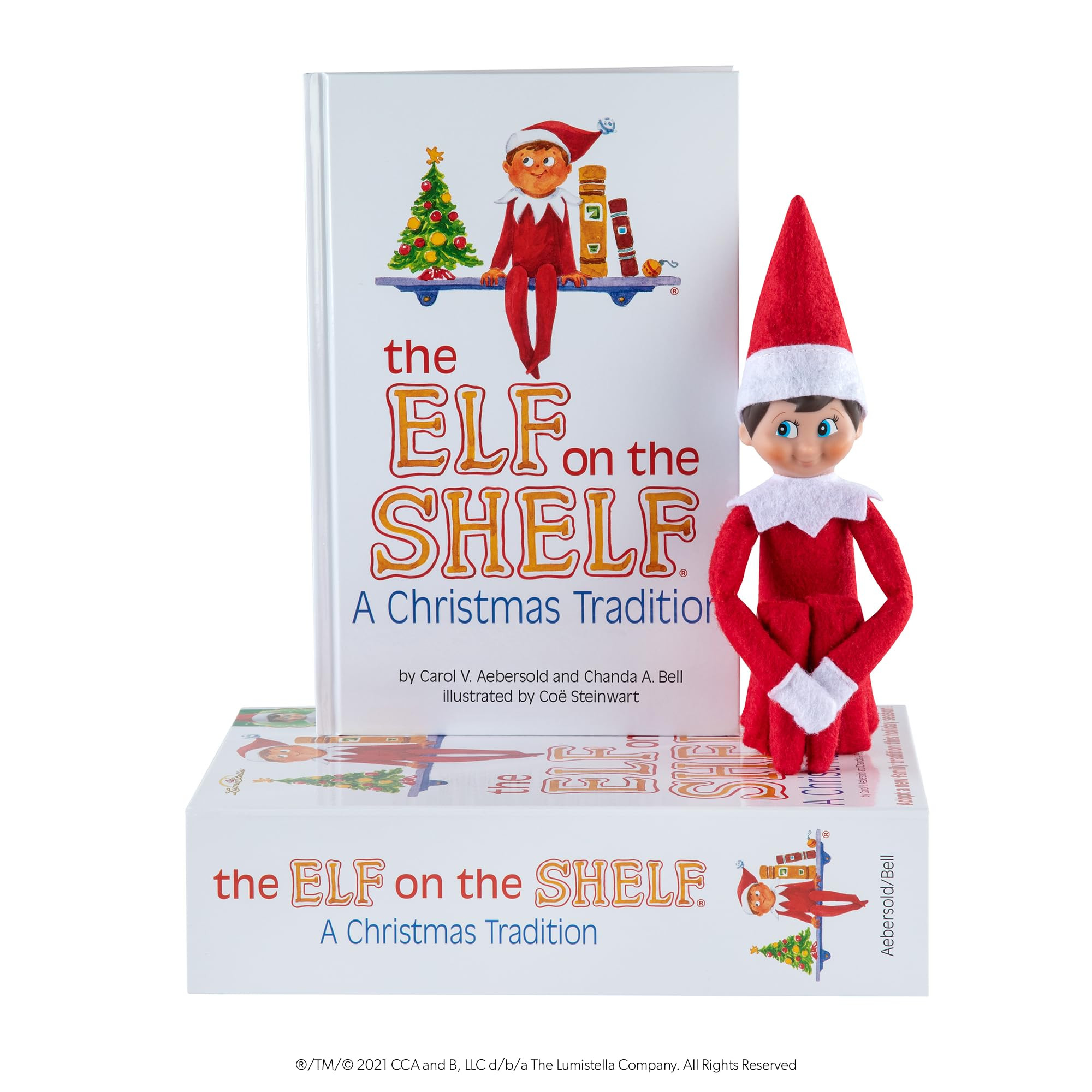 The Elf on the Shelf: A Christmas Tradition - Boy Scout Elf with Blue Eyes - Includes Artfully Il... | Amazon (US)