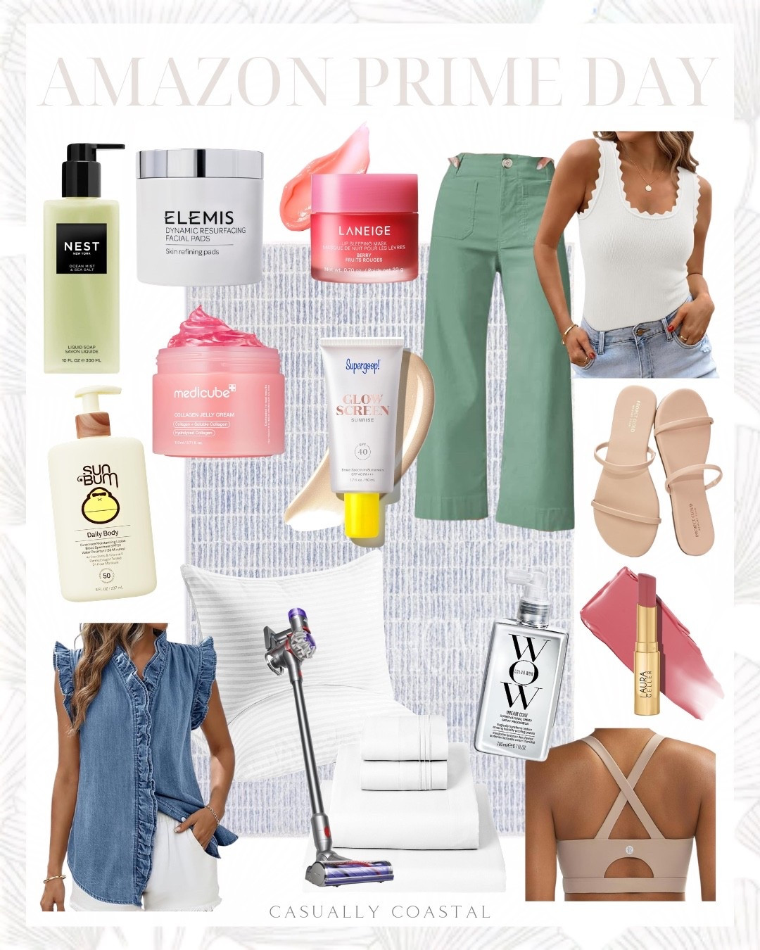 Amazon Prime Day

Amazon sheets, queen sheet set, white sheets, Amazon pillows, Beckham hotel collection bed pillows, ribbed knit tank top, white tank top, Amazon tank top, laneige lip sleeping mask, NEST liquid soap, Elemis dynamic resurfacing facial pads, exfoliating pads, Dyson cordless vacuum, Amazon rug, coastal rug, wool rug, living room rug, blue rug, 5x8 rug, high waisted cropped wide leg pants, green trousers, denim vest, Amazon denim top, sun bun daily spf 50, sunscreen body lotion, Amazon sandals, strappy sandals, Amazon sports bra, running sports bra, high support sports bra, medicube jelly cream, supergoop glowscreen, color wow dream coat supernatural spray, Laura helper jelly balm tinted lip balm

#LTKHome #LTKSaleAlert