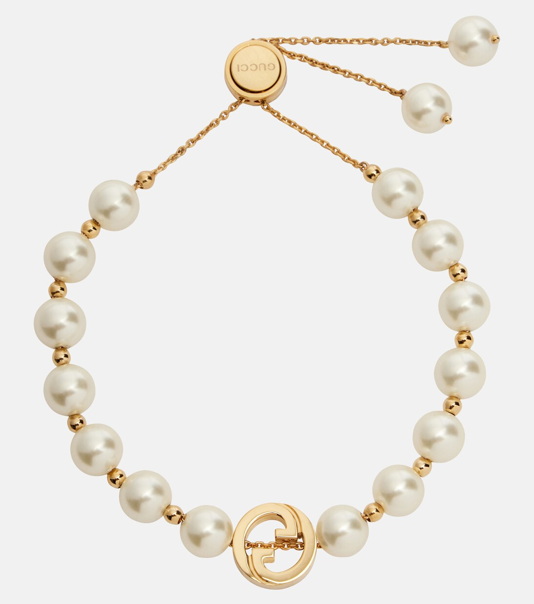 Interlocking G faux pearl bracelet | Mytheresa (US/CA)
