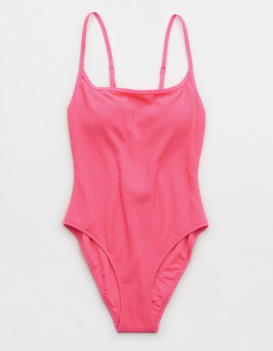 Aerie Crinkle Scoop One Piece Swimsuit | Aerie