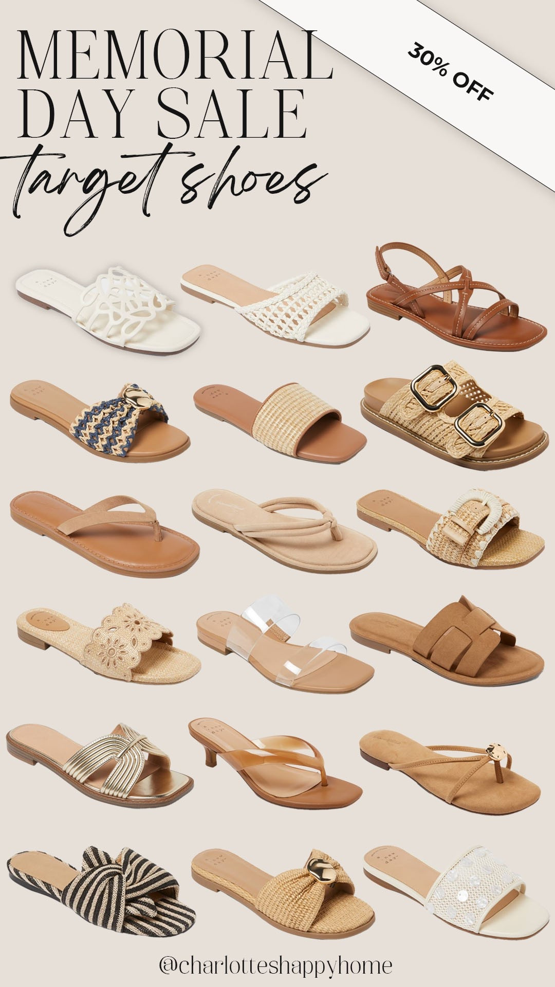 30% off all the cutest summer sandals from Target!

#targetdeals

Target deals. Target fashion. Target new arrivals. Target summer sandals.

#LTKootd #LTKSeasonal #LTKSaleAlert