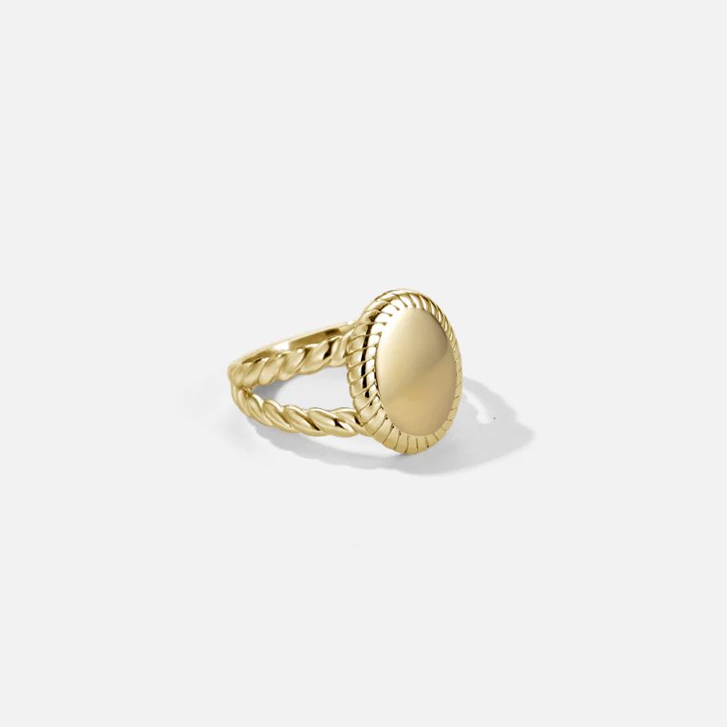 Rome Gold Ring | Victoria Emerson
