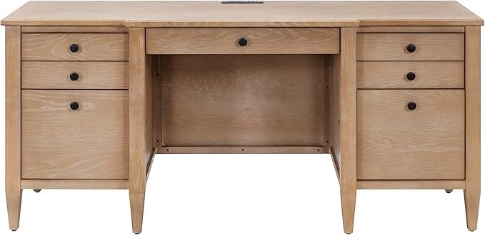 Martin Furniture Laurel Writing Table, Light Brown | Amazon (US)
