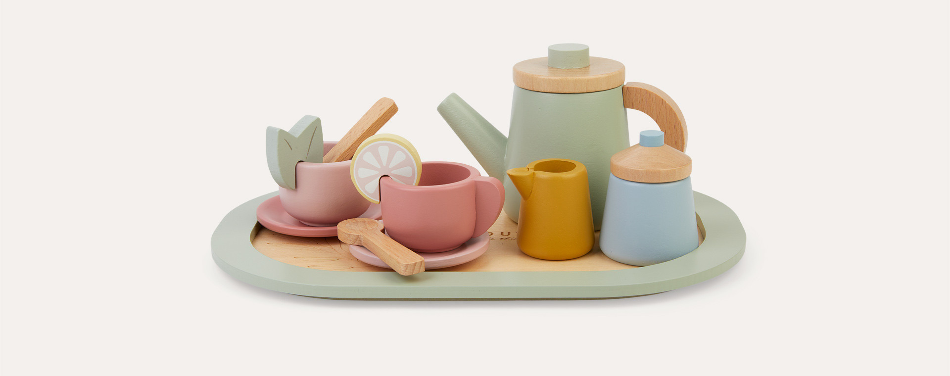 Wooden Tea Set | KIDLY