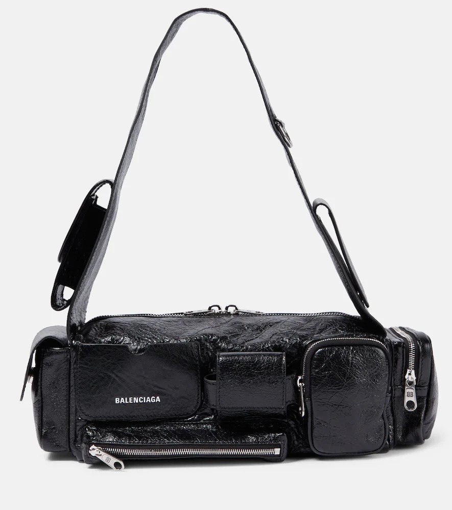 Balenciaga Superbusy XS leather shoulder bag | Mytheresa (UK)