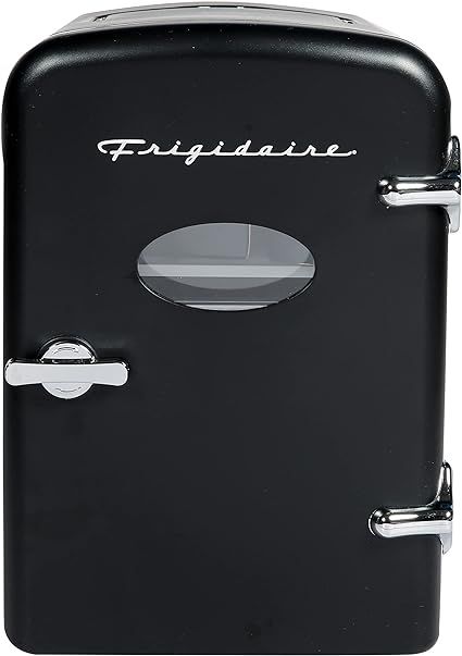 Frigidaire EFMIS175-BLACK Portable Mini Fridge-Retro Extra Large 9-Can Travel Compact Refrigerato... | Amazon (CA)