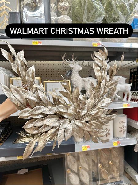 Walmart Christmas wreath under $20 ✨ holiday decor Christmas decor holiday time glam
Christmas modern decor gold wreath silver wreaths holiday wreath fall thanksgiving  #walmarthome #walmart 

#LTKSeasonal #LTKunder50 #LTKhome