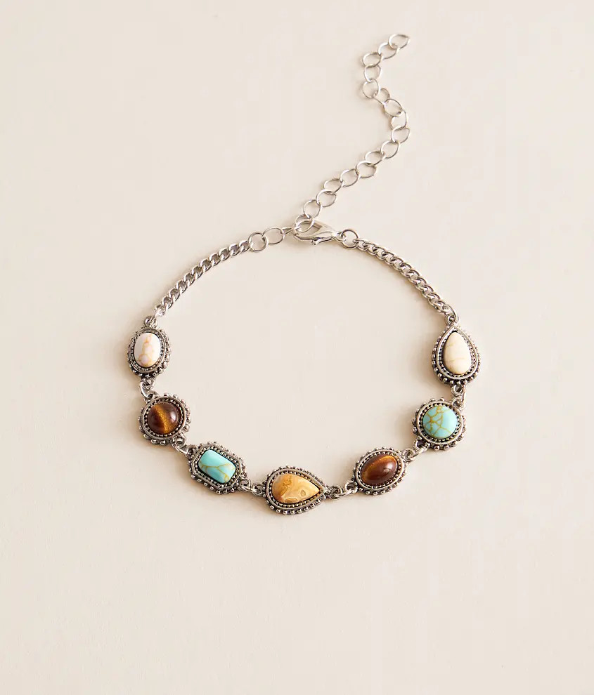 Western Stone Bracelet | Buckle