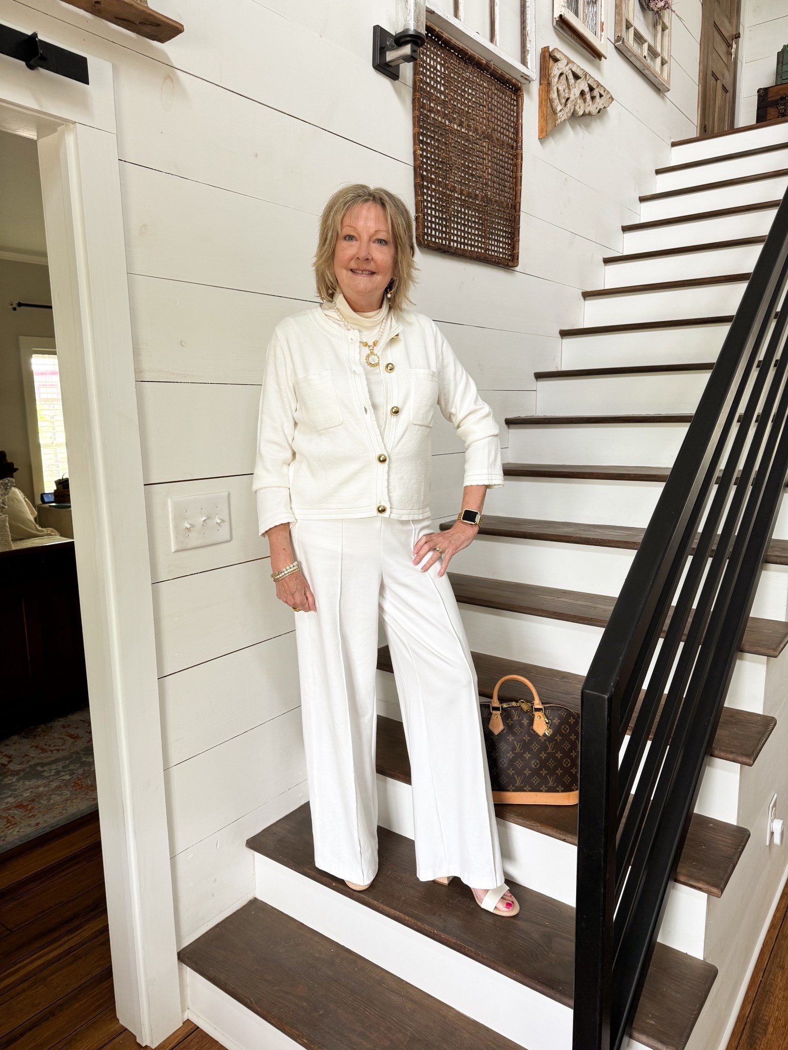 White on white Sunday Lunch style  

#LTKOver40 #LTKShoeCrush #LTKSeasonal