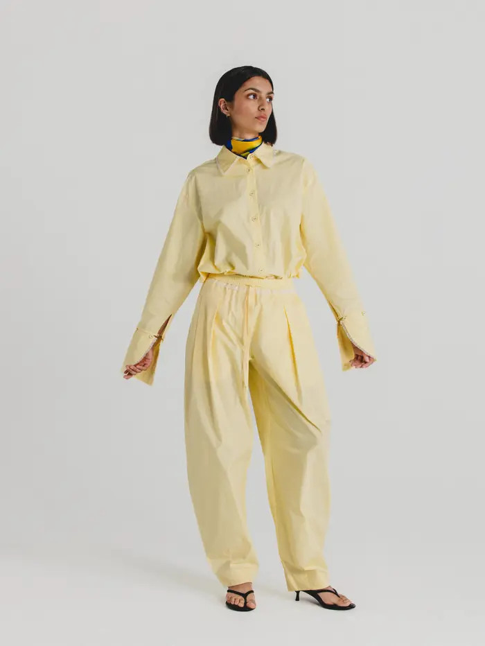 Cotton Poplin Pants | Nordstrom
