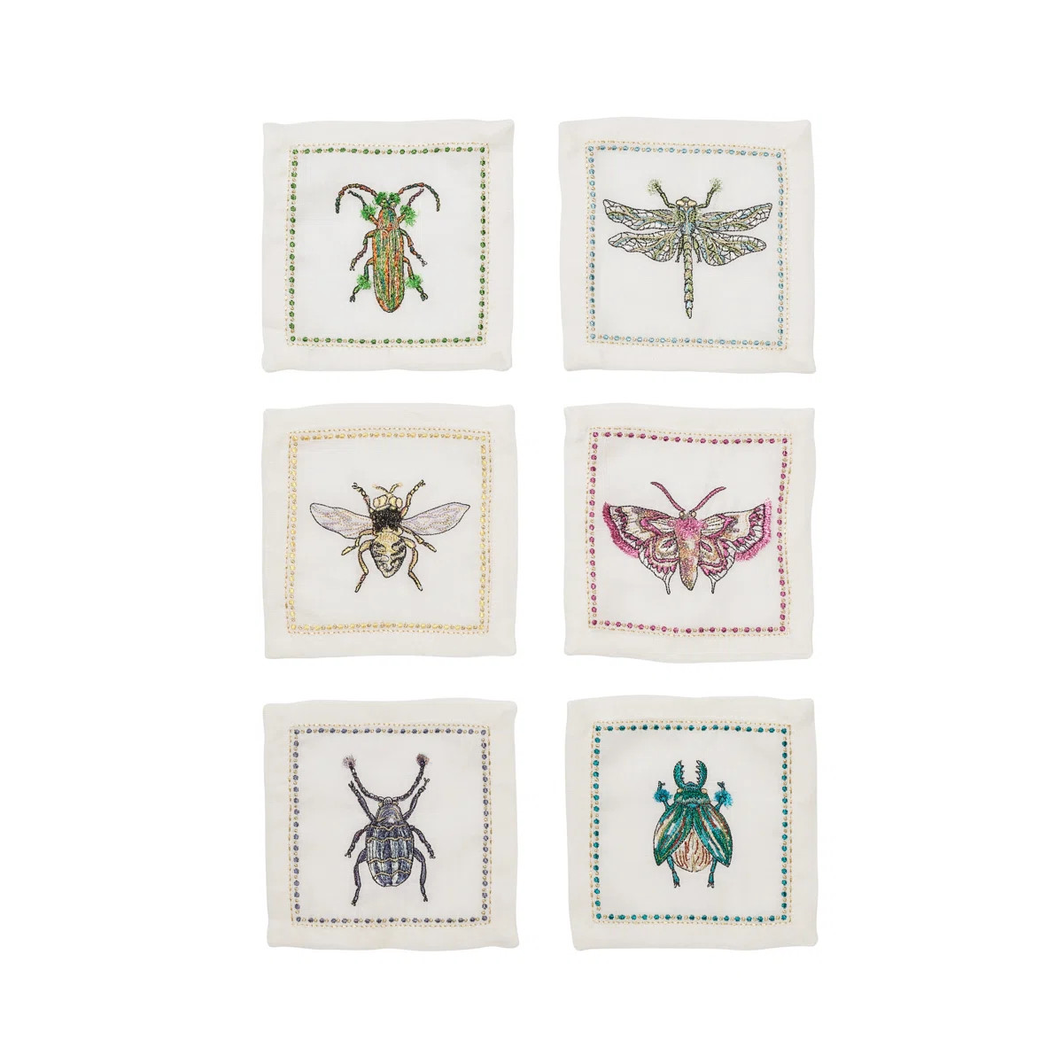 Embroidered Napkins | Perigold