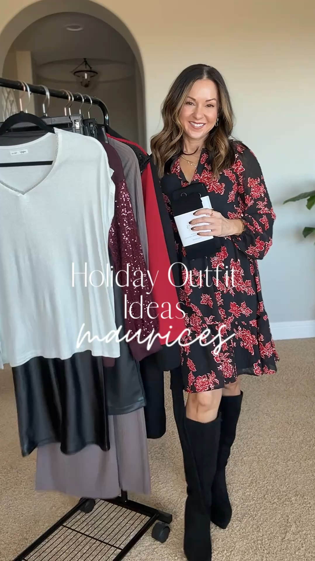 💥30% off Everything for Black Friday at maurices!!

Holiday outfit ideas. 
Faux leather Pants, tops, dresses all comfy, some sparkly, and there’s even fleece lined tights to keep you warm!
For reference: I’m 5’1”, 109lbs
Dresses XS
Tops XS
Bottoms XS Short

Holiday outfits, Holiday party outfits, petite friendly style, petite outfits, petite bottoms, faux leather bootcut pants, Christmas outfit ideas

#LTKSaleAlert #LTKWatchNow #LTKCyberWeek