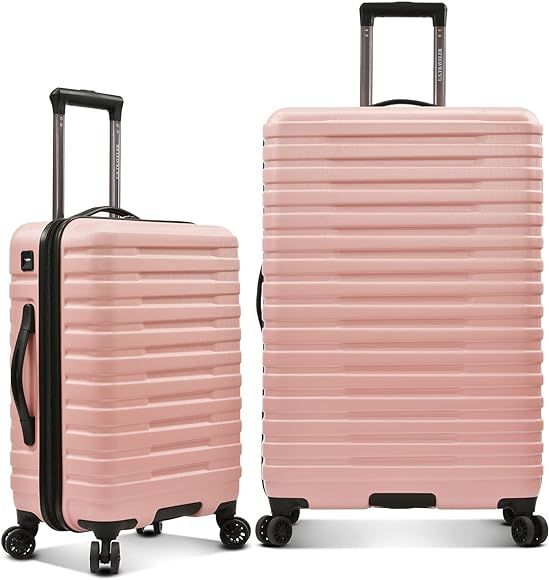 U.S. Traveler Unisex-Adult Boren Polycarbonate Hardside Rugged Travel Suitcase Luggage with 8 Spinne | Amazon (CA)