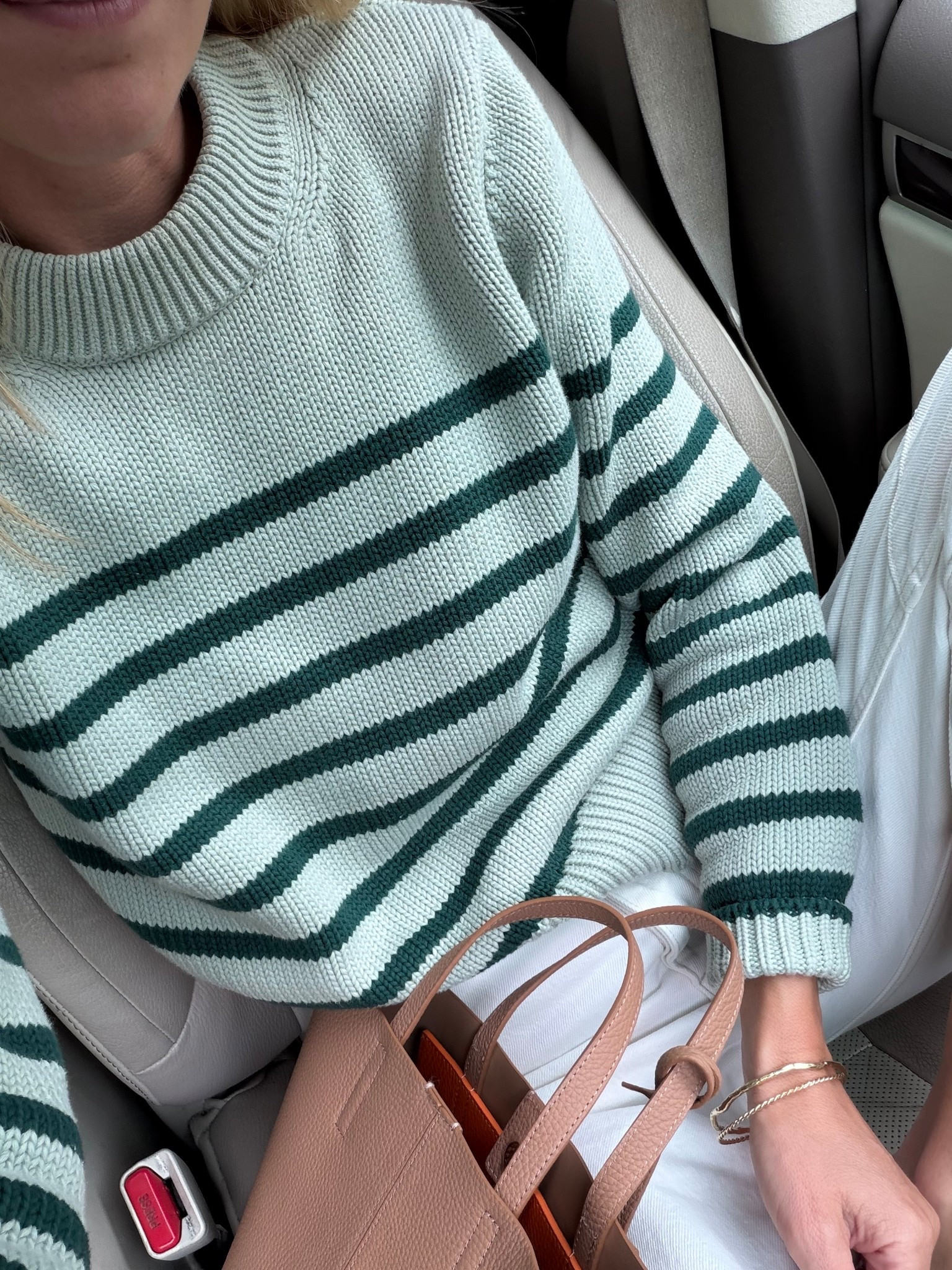 Chilly spring days require a favorite cotton sweater! Wearing size small 

#LTKootd #LTKWorkwear #LTKTall