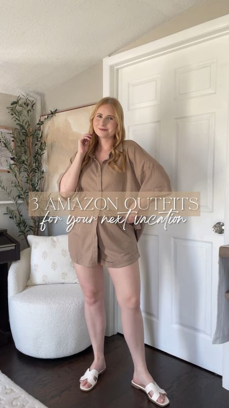 Amazon Vacation Outfits 2024 - size medium in all 

#LTKSeasonal #LTKVideo #LTKmidsize