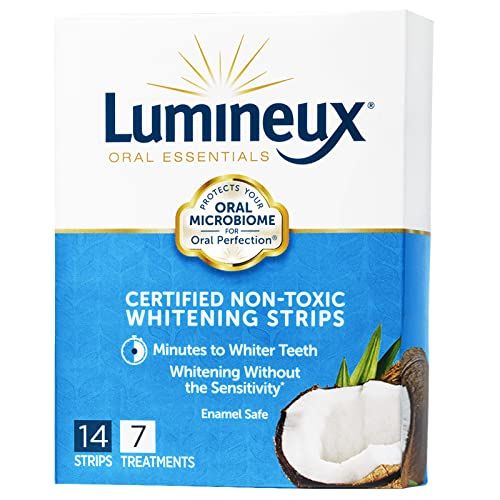 Lumineux Teeth Whitening Strips, 7 Treatments - Natural & Enamel Safe for Sensitive Teeth & Fresh Br | Amazon (US)