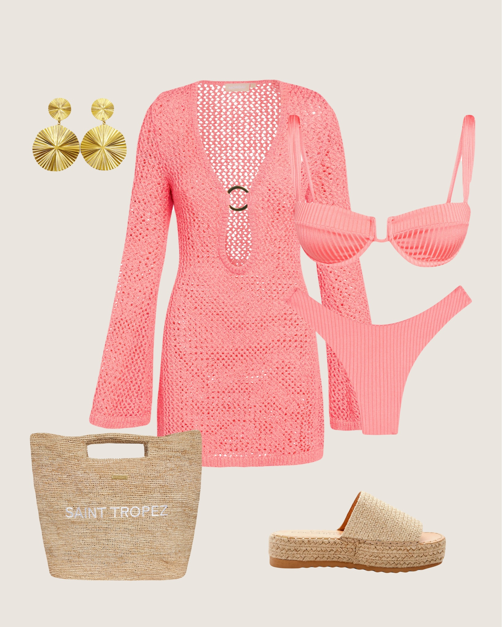 This entire outfit is from Monday Swimwear (which I realized I can’t link after making this 🫠🫠) so I linked more options I am loving right now! 

#LTKMostLoved #LTKSeasonal #LTKswim