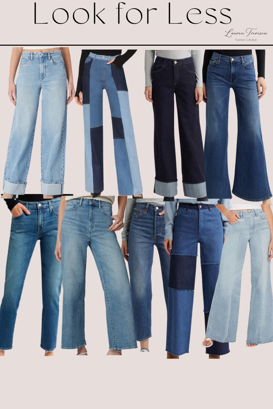 Nordstrom premium denim on sale! Featuring patchwork denim and wide leg cuts to get you through the fall!

#LTKxNSale #LTKSaleAlert #LTKMidsize