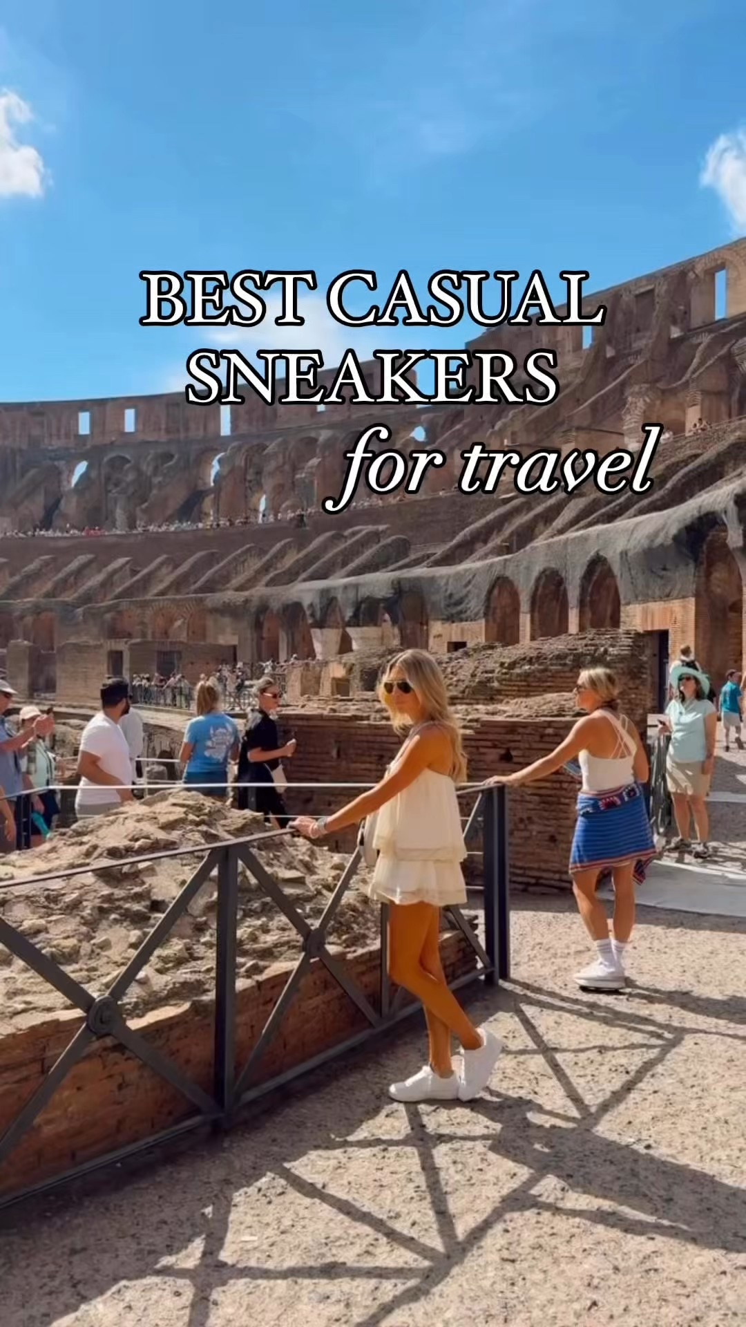 You'll never find a better casual travel sneaker than the REEF Lay day. I walked 13 miles a day in these all over Europe. They have a cushioned insole, that is designed to make your leg look longer, and no slip traction. They're a slip on style so easy to get on an off! Wear them with my favorite Amazon cotton pedi socks! 

#LTKootd #LTKTravel #LTKmomlife