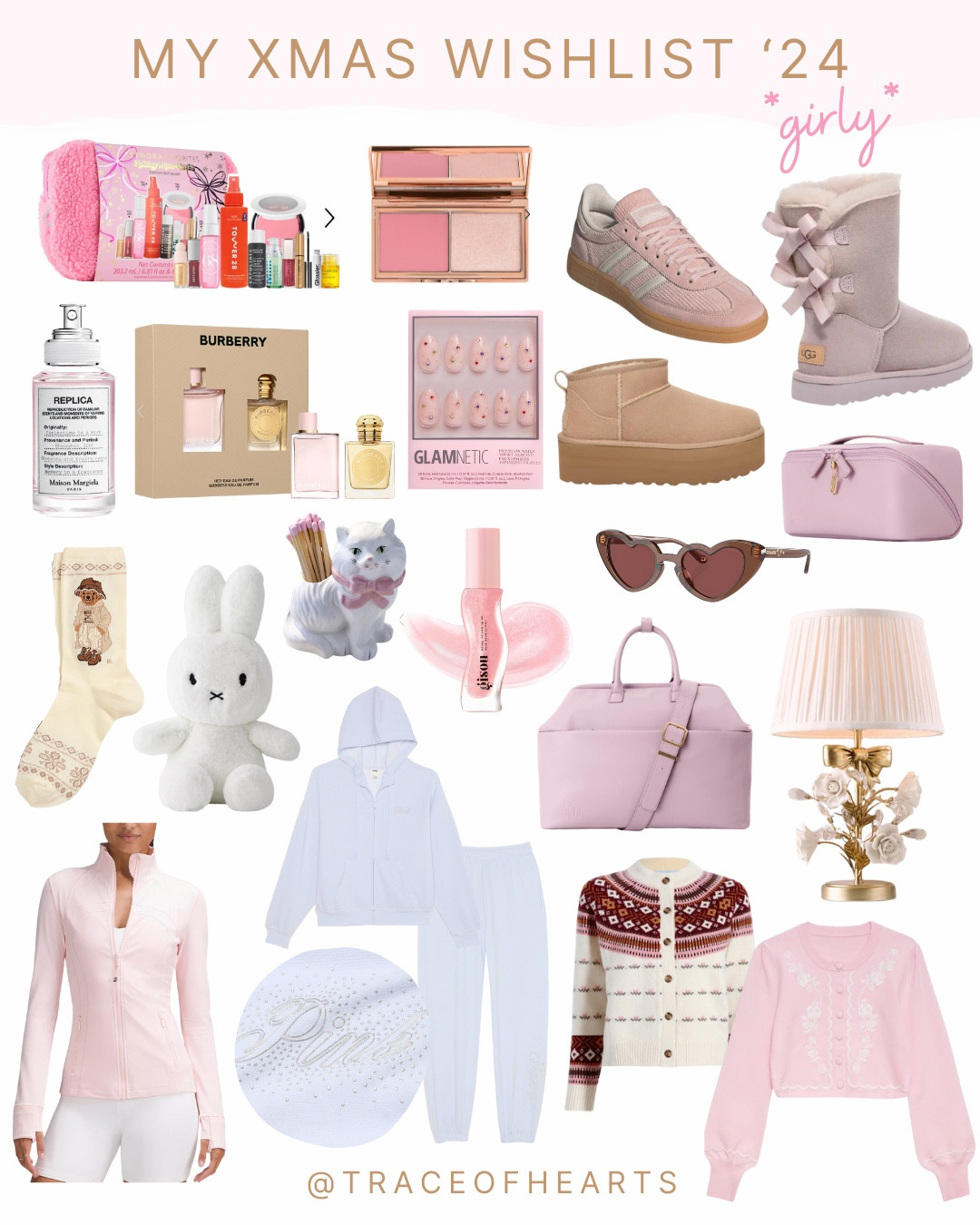 My unrealistic girly Christmas wishlist 🎀 Will I buy myself most of the things on this list? Probably 😅 

#LTKSeasonal #LTKGiftGuide #LTKHoliday