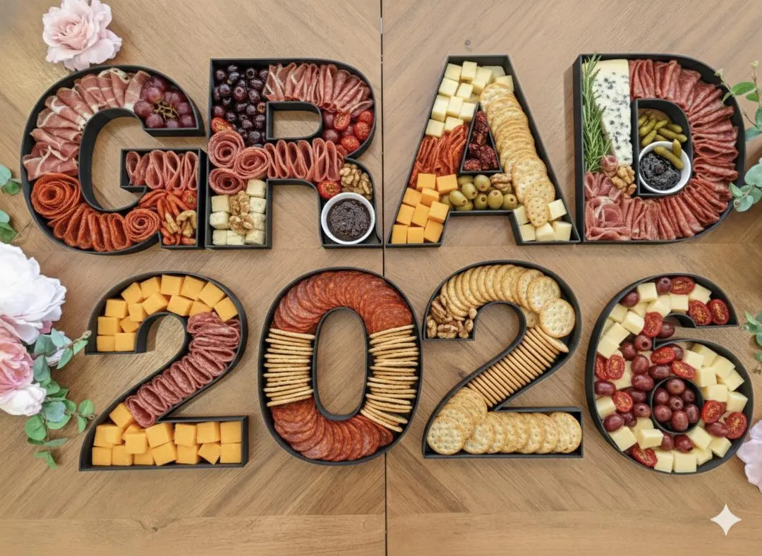 Custom Letter Stand, Graduation Photo Prop, Food Safe Plastic | Etsy (US)