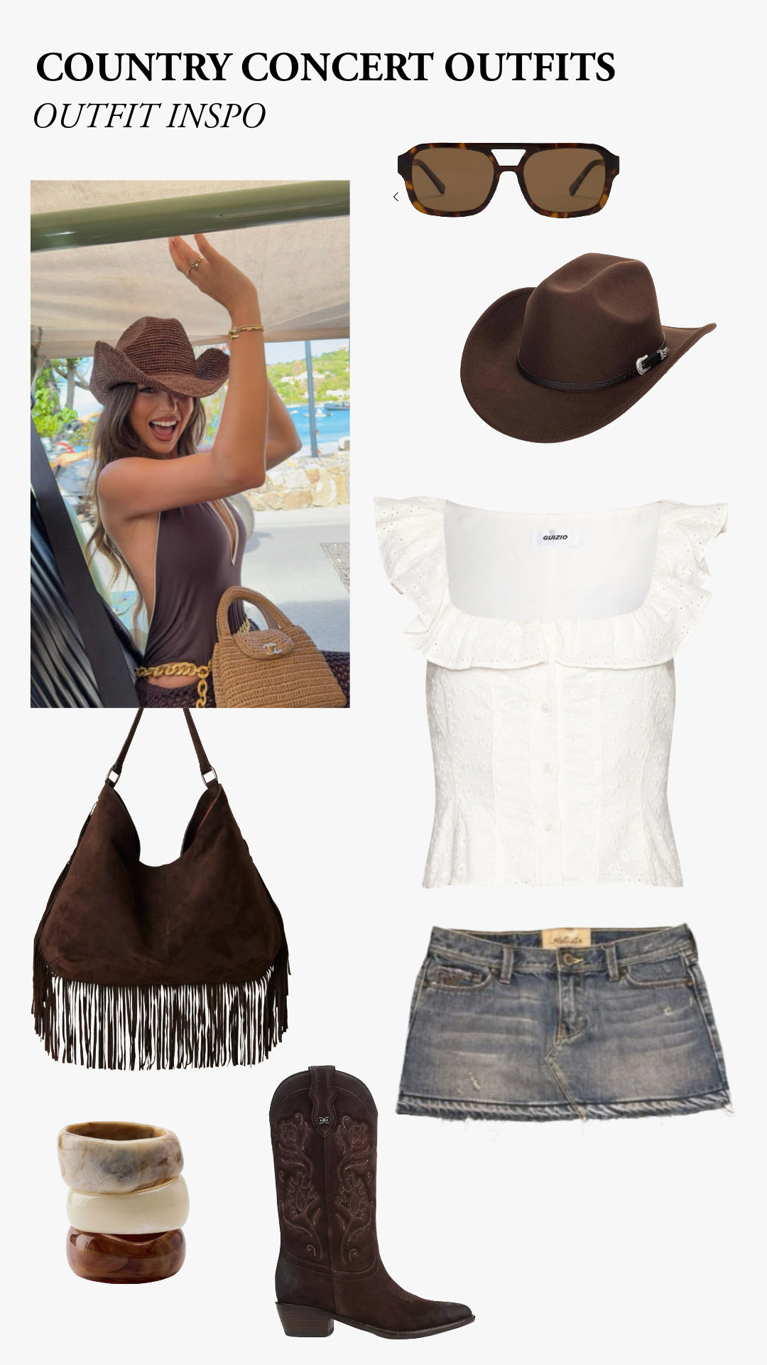 Obsessed with country concert outfits lately—denim skirts, cowboy boots, and effortless western vibes just hit different in the summer. Sharing some cool girl outfit ideas that are perfect for concerts and warm nights out. 🤠




country concert outfits, western outfits, summer concert outfits, summer outfits, denim skirts, country outfit ideas, western outfit ideas, chic western outfits, cool girl summer outfits, western casual outfits, country fashion 2026, summer casual outfit ideas, skirt outfit ideas, cowboy boots outfit ideas, western fashion, summer concert fashion 2026, concert outfit ideas, festival western outfits, trendy western outfits, casual western style, summer denim outfits, western summer outfit inspo, country concert outfits 2026, trending summer outfits, country concert outfits 2026 

 

#LTKcanada #LTKsummer #LTKstyletip