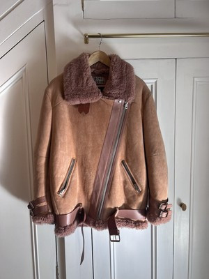 Acne Studios Velocité Shearling Jacket | eBay UK