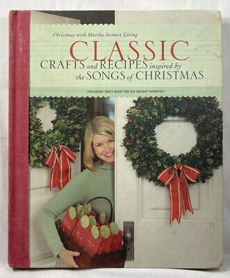 2002 Classic Crafts & Recipes Inspired By Songs of Christmas Martha Stewart 9212 | eBay US