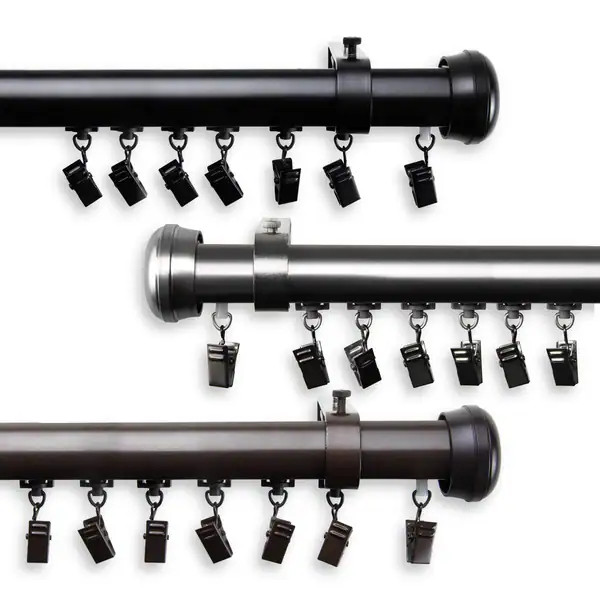 InStyleDesign Edison Cordless Traverse Rod | Bed Bath & Beyond