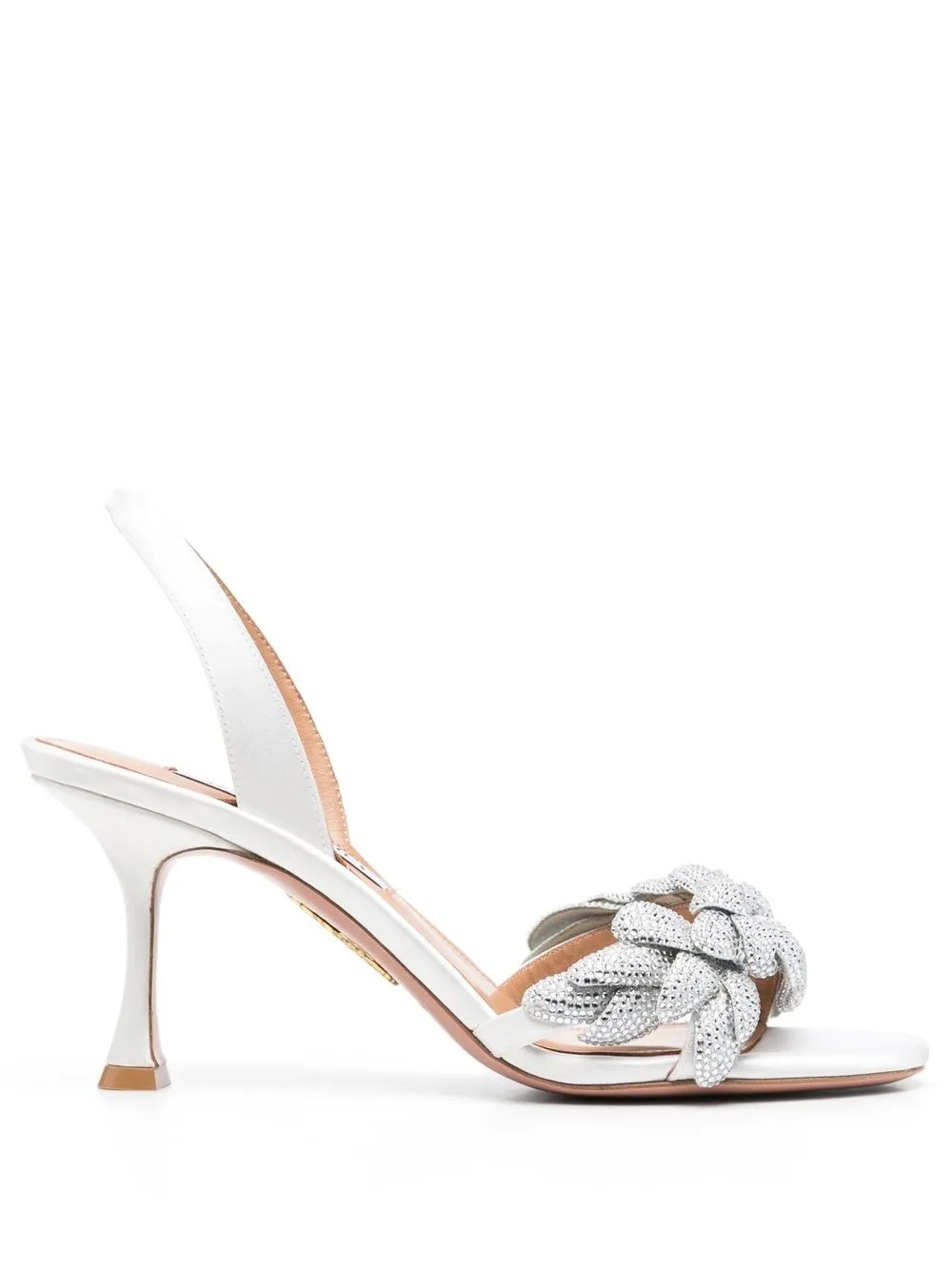 Aquazzura Galactic Flower 75mm Sandals - Farfetch | Farfetch Global