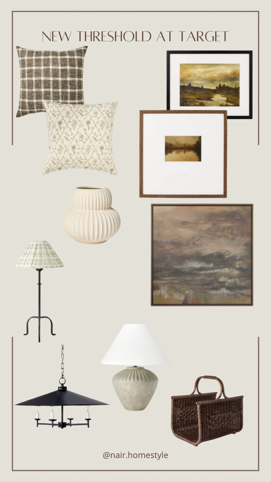 Shop all the new at Target from Threshold!

Studio McGee, threshold, seasonal finds, target, target finds 

#LTKHome #LTKSeasonal #LTKFindsUnder100