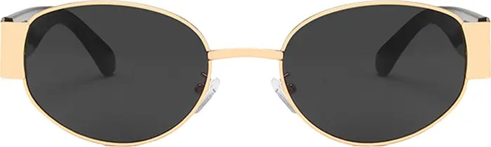 Fifth & Ninth Elliot 57mm Polarized Oval Sunglasses | Nordstrom | Nordstrom