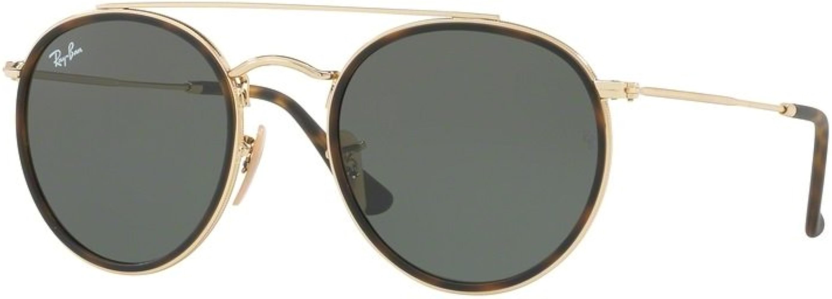 Ray-Ban RB3647N Round Double Bridge Sunglasses | Amazon (US)