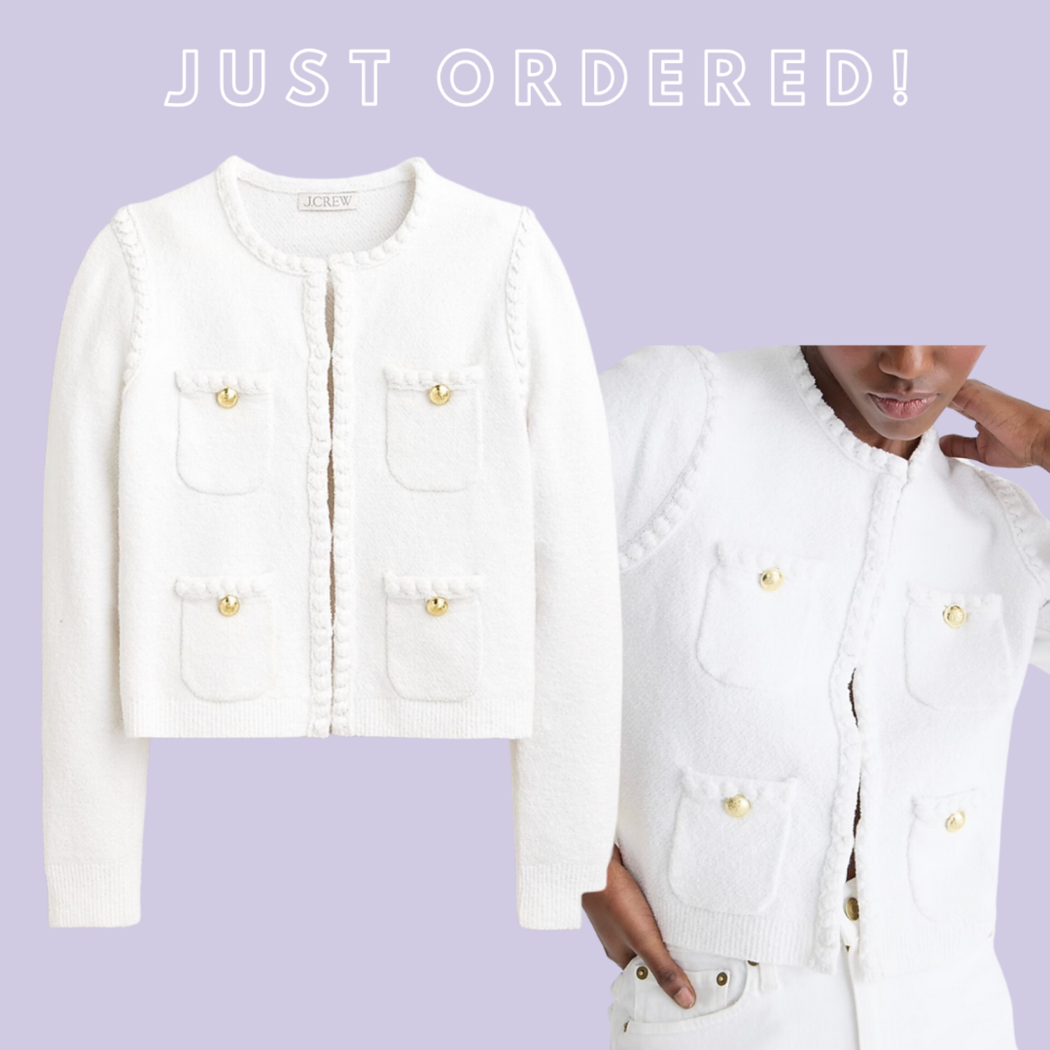 Just ordered the new odette lady jacket! 