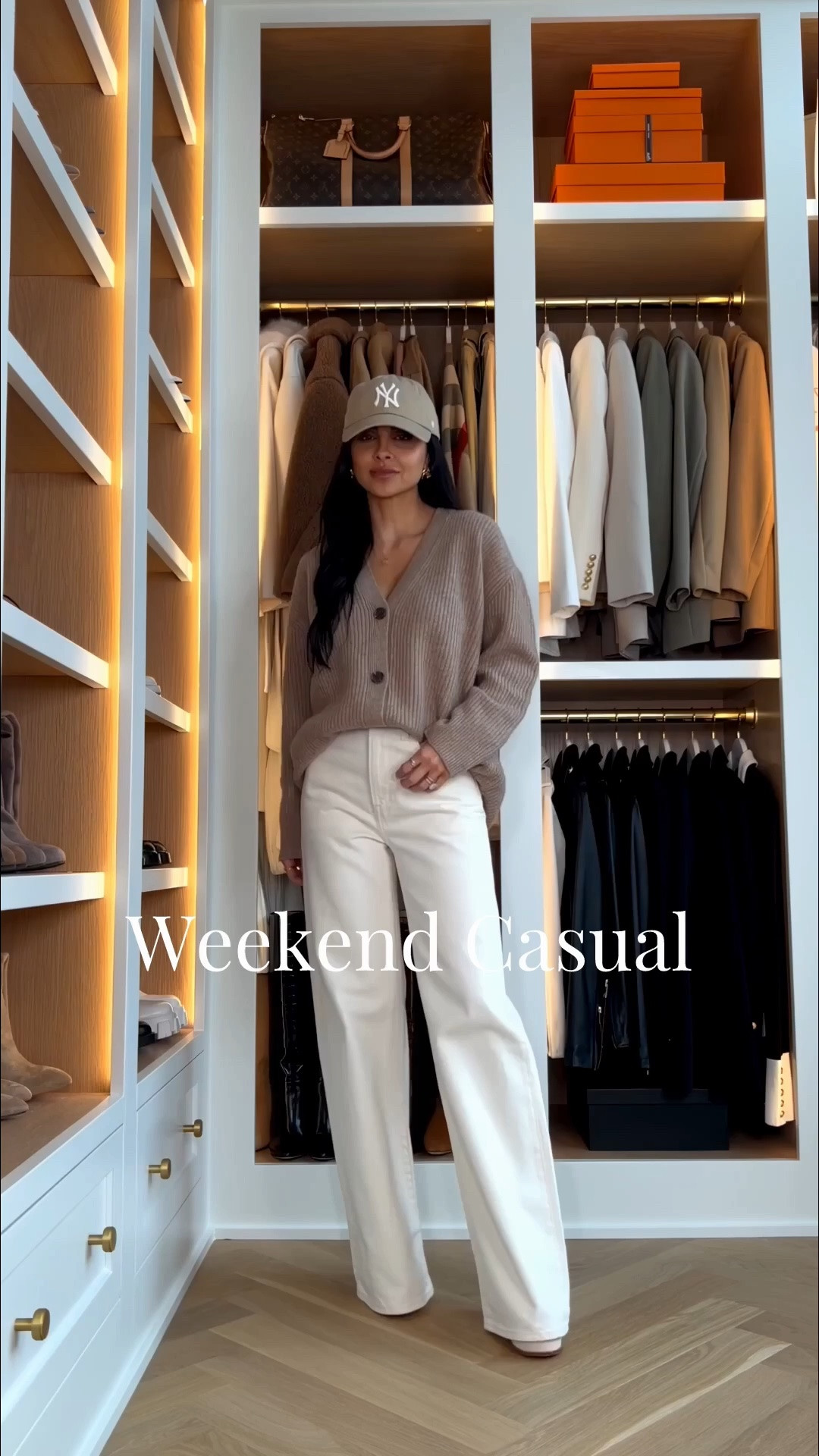 Causal weekend outfit wearing this viral cashmere cardigan under $150
Levis jeans run TTS back in stock!
Gucci Giglio bag

#LTKSeasonal #LTKmomlife #LTKOver40