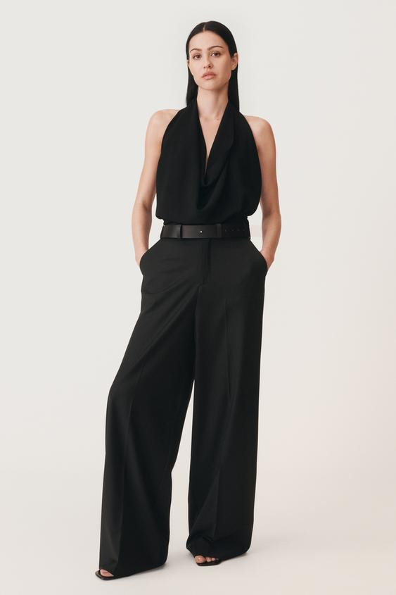 DRAPED HALTER TOP 50TH ANNIVERSARY | Zara UK