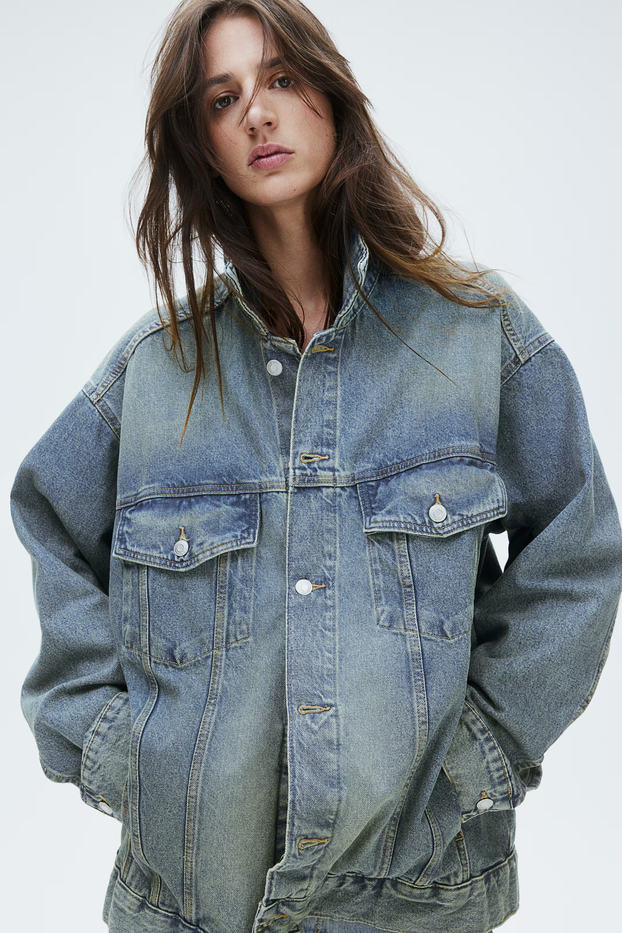 Oversized Denim Jacket | H&M (US + CA)