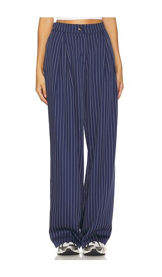 Amber Pant in Blue Stripe | Revolve Clothing (Global)