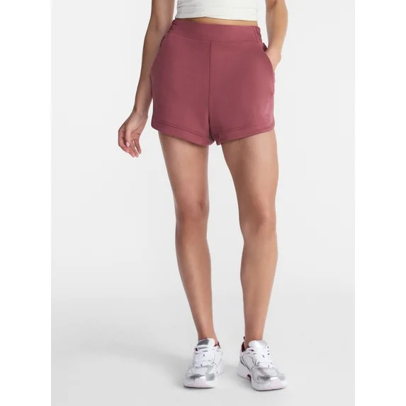 Avia Women's ScubaKnit Shorts, 3.25'' Inseam, Sizes XS-XXXL | Walmart (US)