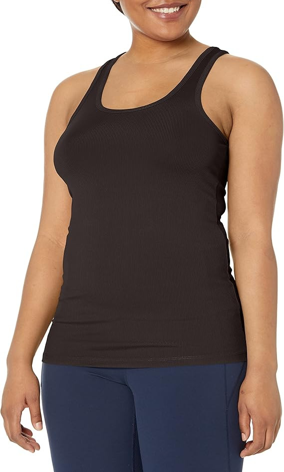 Speedy Cat Ribbed Tank Tops for Women Racerback Scoop Neck Tight Workout | Amazon (US)