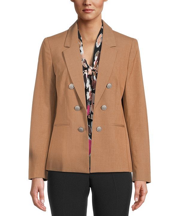Faux Double-Breasted Blazer, Created for Macy's | Macys (US)