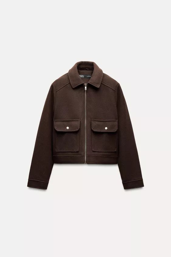 SOFT ZIP-UP JACKET | Zara UK