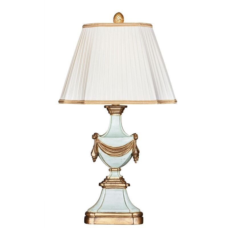 Antoinette Table Lamp, Blue/Gold | One Kings Lane