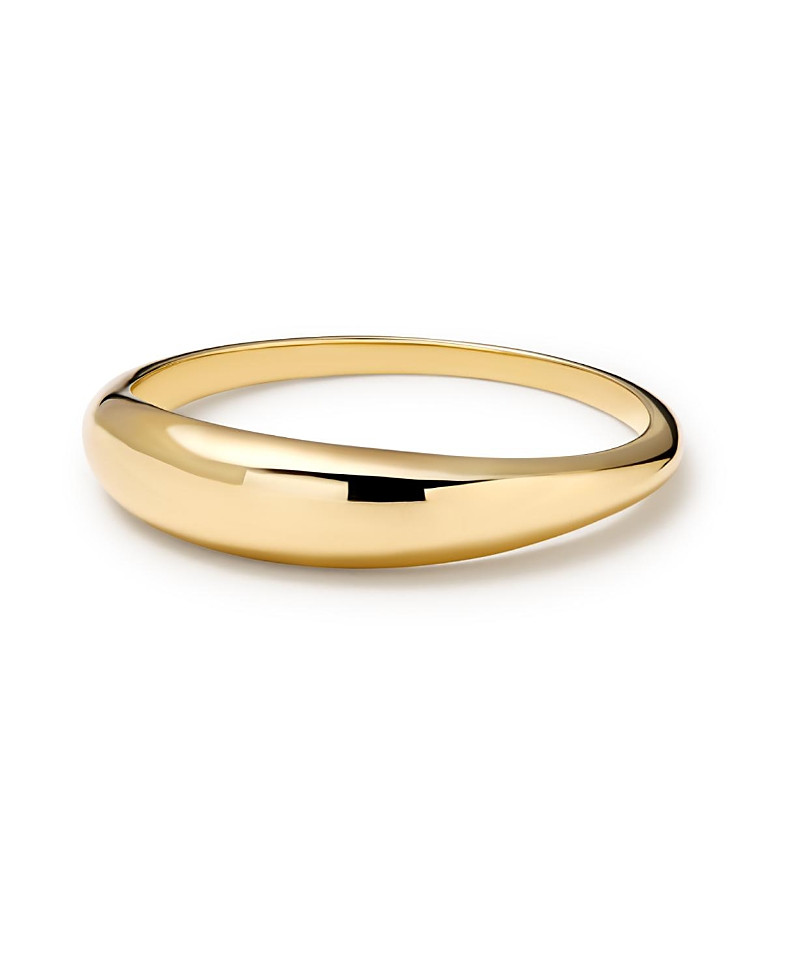 Ana Luisa Gold Band Ring - Gold Slim Dome Ring | Bloomingdale's (US)