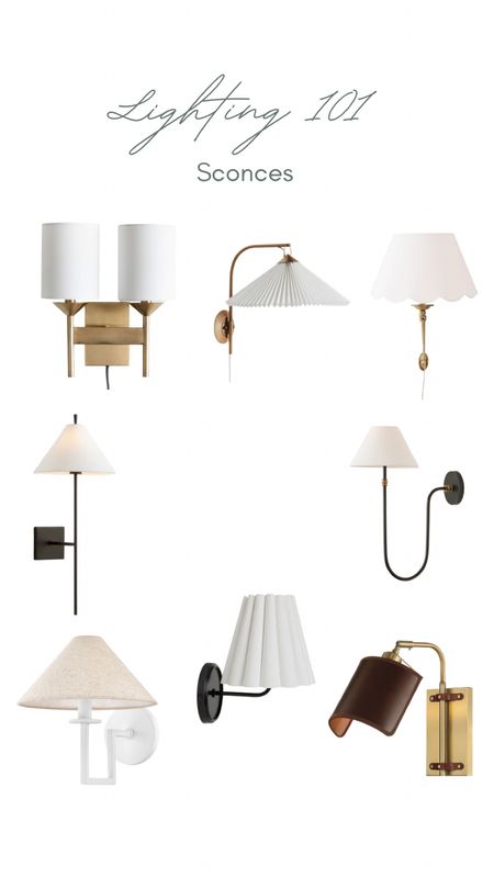 Sconces are an amazing option to add soft, cozy lighting. Here’s a few hardwired and plugin options for any space to achieve tiered lighting!

#LTKhome