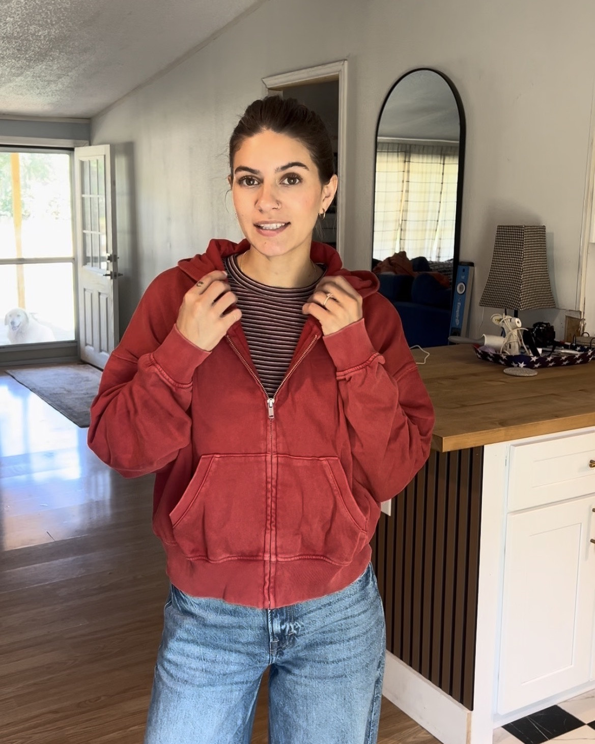 wearing a small jacket
wearing an xs in pants

#LTKootd #LTKSaleAlert #LTKdayinmylife