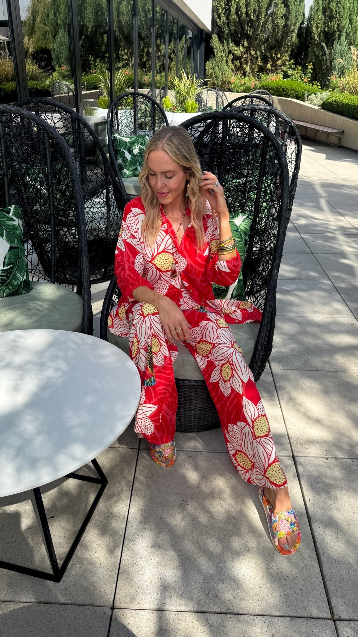 Loving this fun print for summer! The fabric is really lightweight and flowy.

#LTKootd #LTKOver40 #LTKSwim