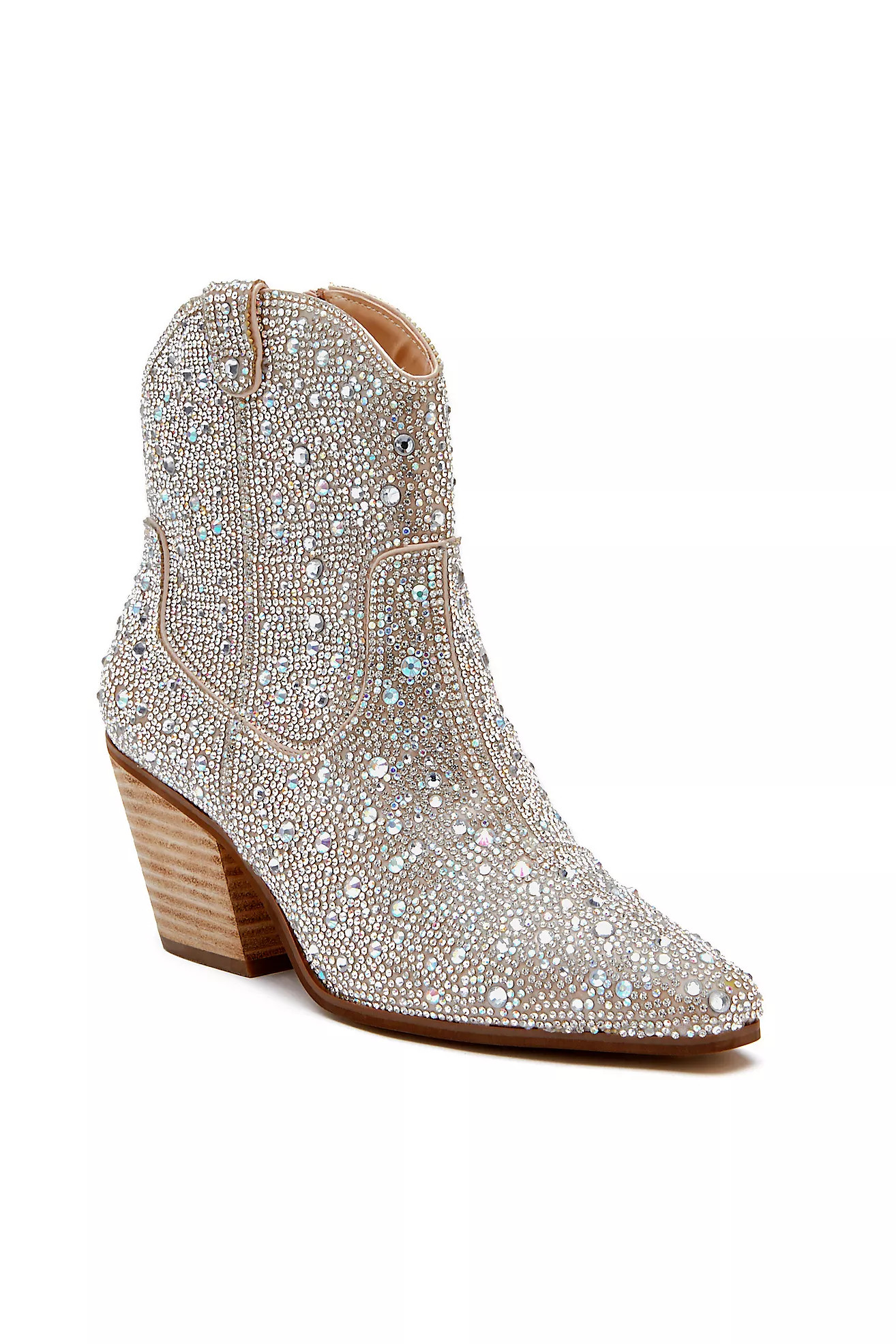 Matisse Harlow Rhinestone Booties | Anthropologie (US)