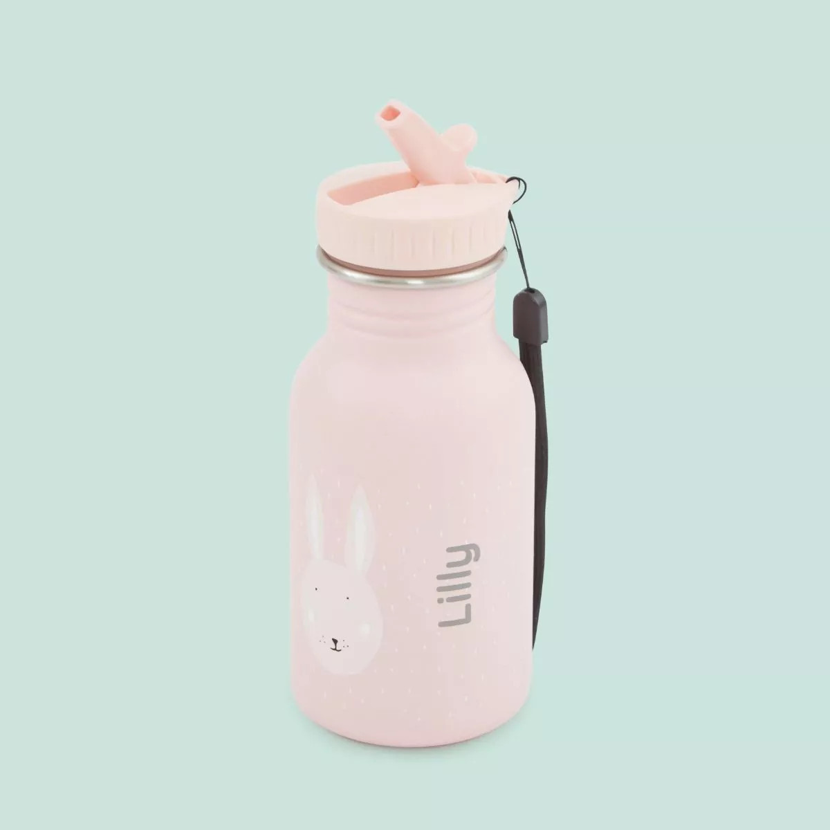 Personalised Trixie Pink Bunny 350ml Water Bottle | My 1st Years (Global)